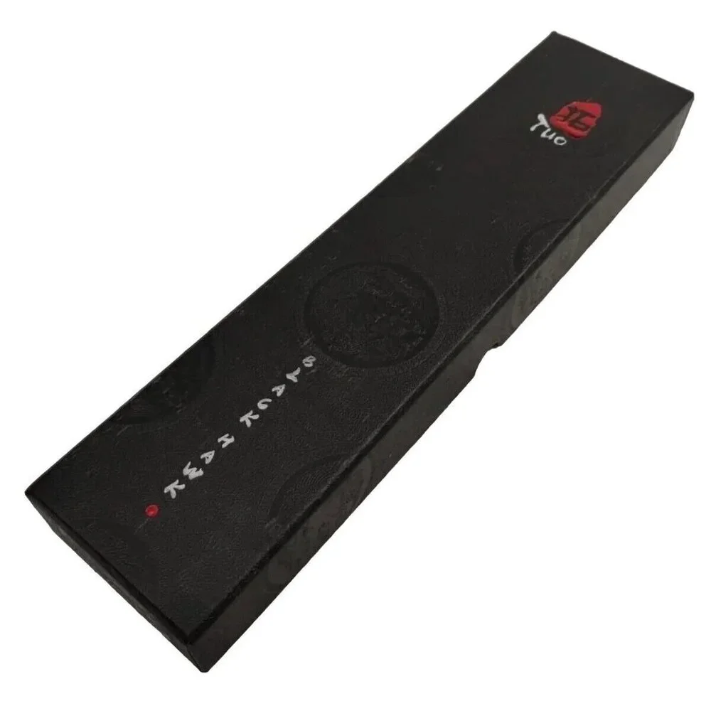 Tuo Cutlery Black Hawk 7-Inch Blade Santoku Chef Knife Stainless Steel
